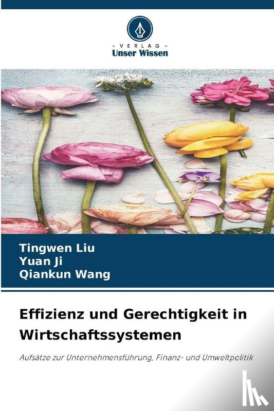 Liu, Tingwen, Ji, Yuan, Wang, Qiankun - Effizienz und Gerechtigkeit in Wirtschaftssystemen