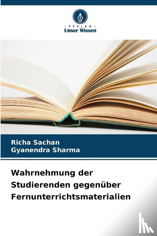 Sachan, Richa, Sharma, Gyanendra - Wahrnehmung der Studierenden gegenüber Fernunterrichtsmaterialien