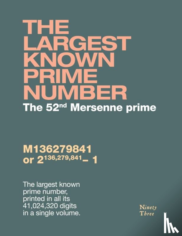Schneider, Philipi - The largest known prime number
