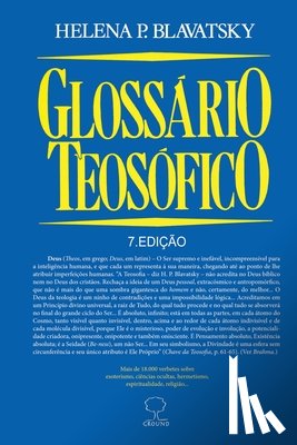 Blavatsky, Helena P - Glossario Teosofico