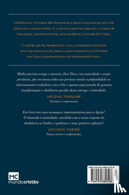 Titus, Devi - Obediencia e intimidade
