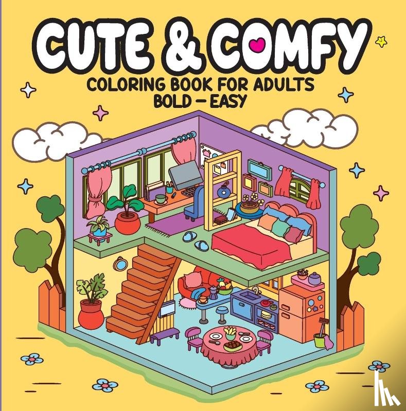 Editora, Camelot - Cute & Comfy - Coloring Book for Adults