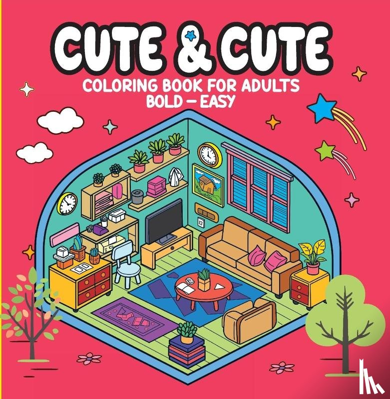 Editora, Camelot - Cute & Cute - Coloring Book for Adults
