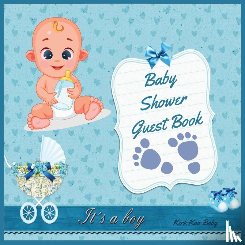 Kirk Koo Baby - It's a Boy! Baby Shower Guest Book