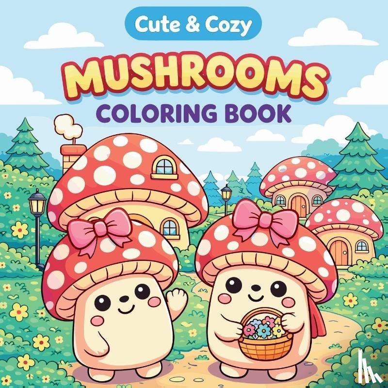 Iahn, Johana - CUTE & COZY MUSHROOM COLORING BOOK