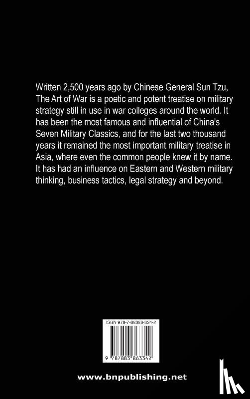 Tzu, Sun - The Art of War