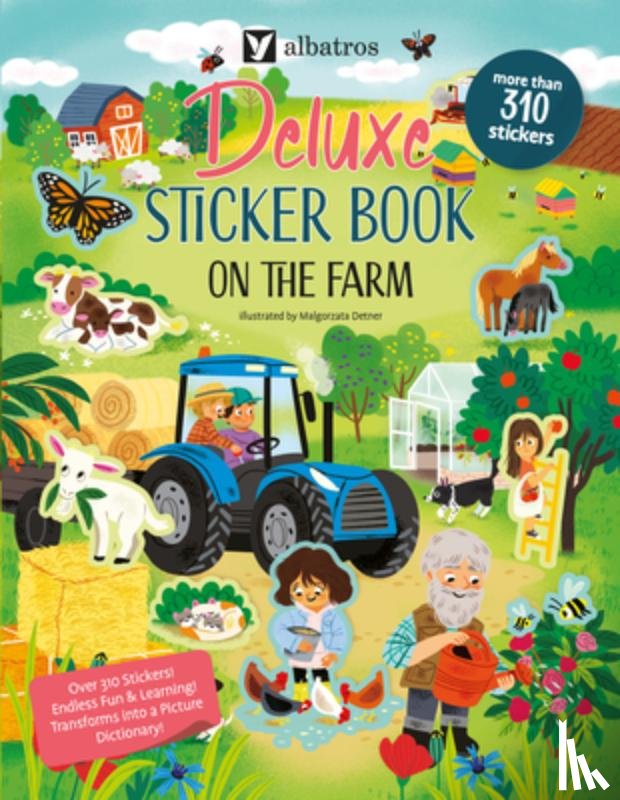 Hannah, Joli - Deluxe Sticker Book: On the Farm