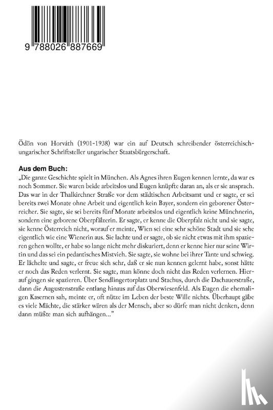 Von Horvath, Odon - Sechsunddreißig Stunden
