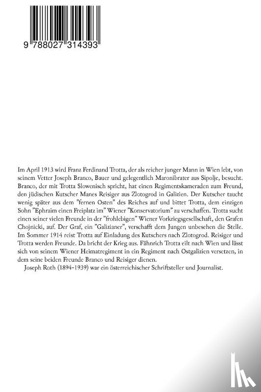 Roth, Joseph - Die Kapuzinergruft