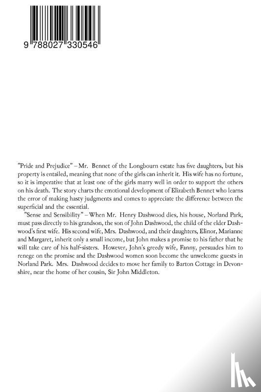 Austen, Jane - Pride and Prejudice & Sense and Sensibility