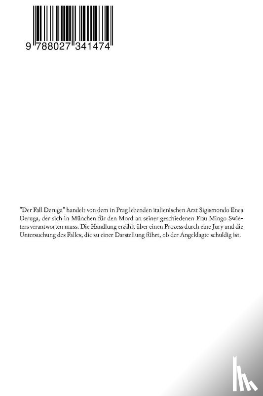 Huch, Ricarda - Der Fall Deruga