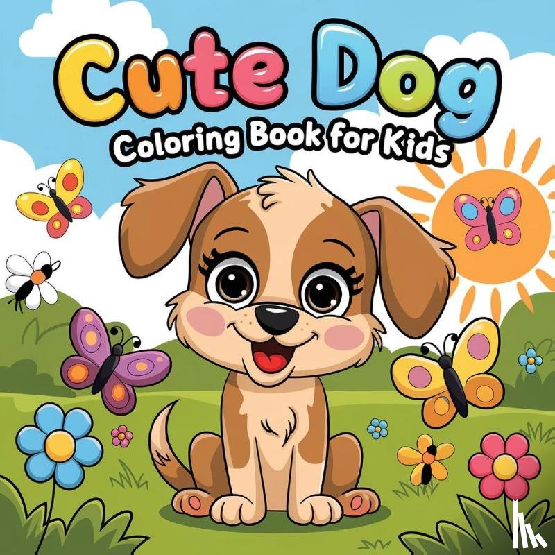 Bidden, Laura - Cute Dog Coloring Book for Kids