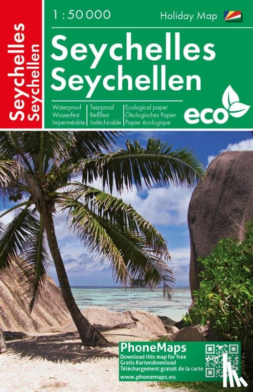  - Seychellen, Freizeitkarte 1 : 50 000