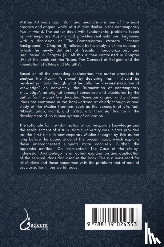 Al-Attas, Syed Muhammad Naquib - Islam and Secularism : Vol 3