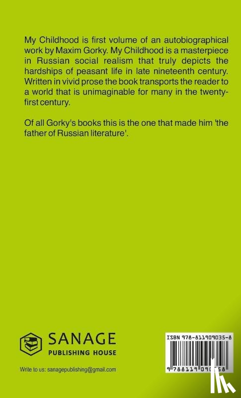 Gorky, Maxim - My Childhood