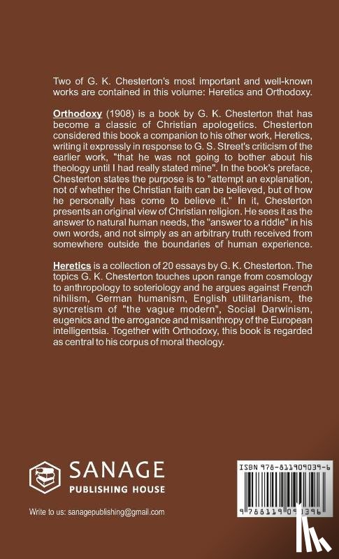 Chesterton, G. K. - Heretics and Orthodoxy