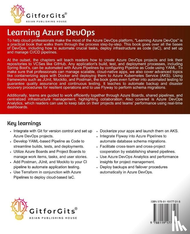 Kelnor, Myra - Learning Azure DevOps