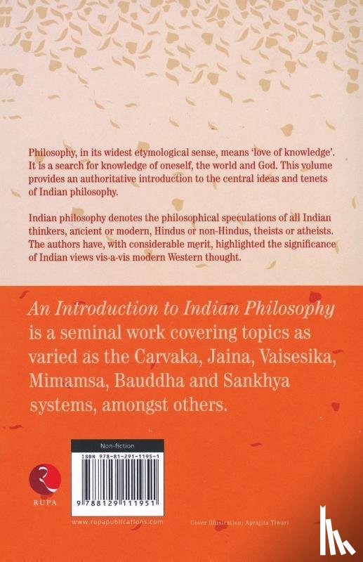 Chatterjee, Satischandra - An Introduction to Indian Philosophy