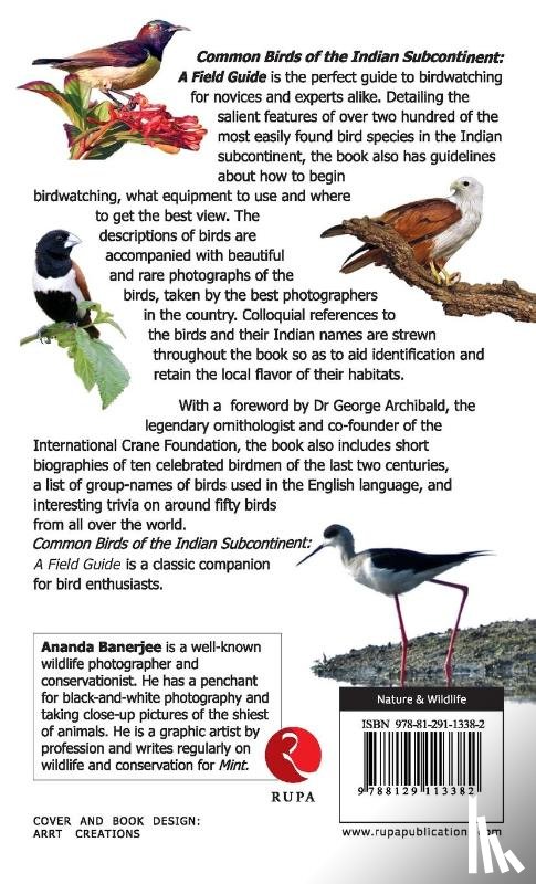 Banerjee, Ananda - Common Birds of the Indian Subcontinent
