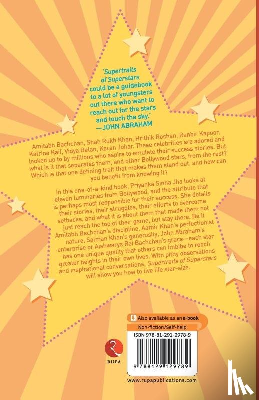 Jha, Priyanka Sinha - Supertraits of Superstars
