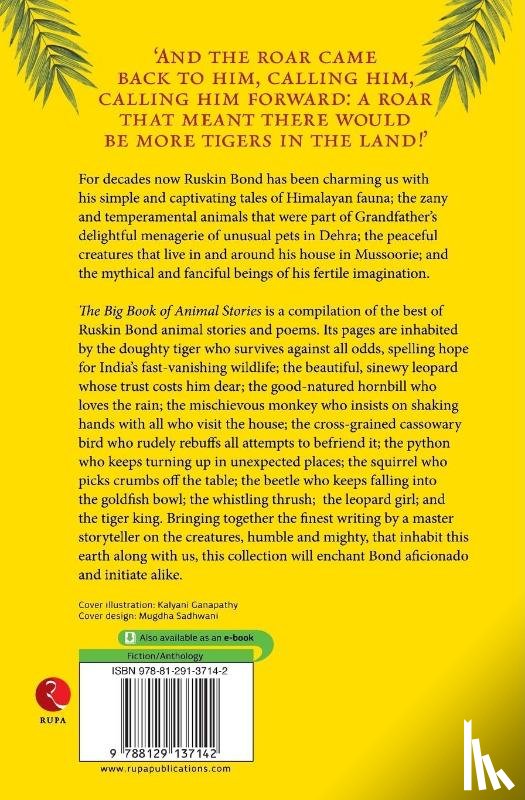 Bond, Ruskin - The Big Book of Animal Stories