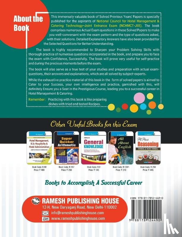 Gupta, R. - Hotel Management Entance Exam with Previous Solved Papers