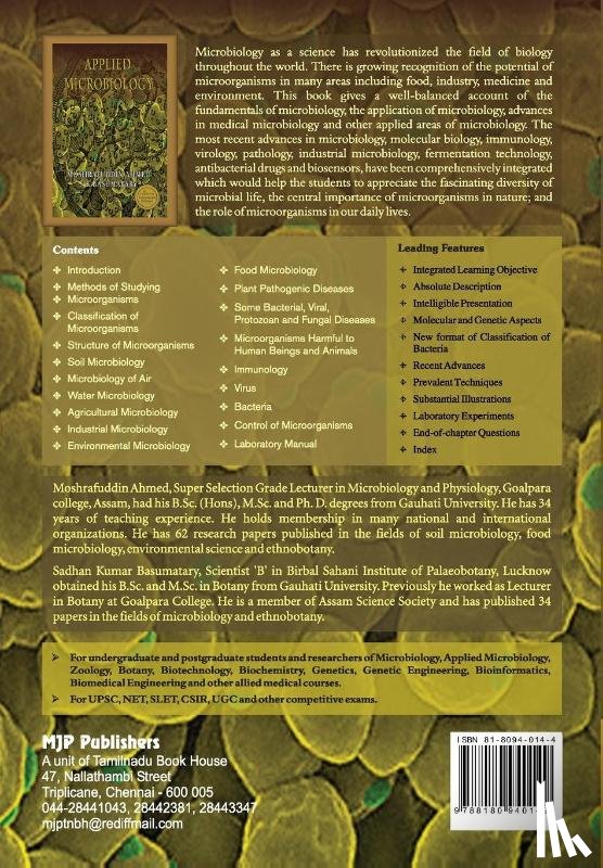 Ahmed - Applied Microbiology