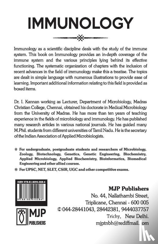 Kannan - Immunology