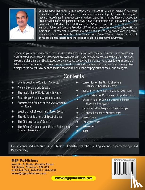 Nair, Rajappan - Atomic Spectroscopy