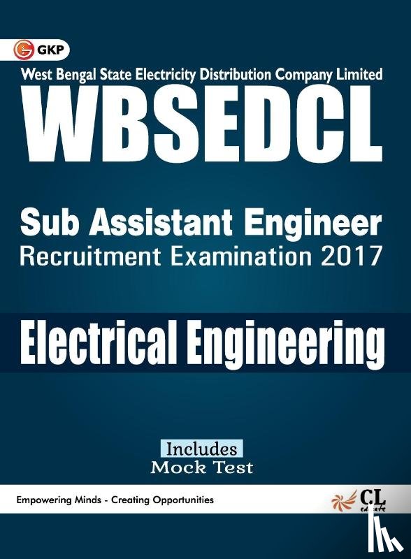 Gkp - WBSEDCLWest Bengal State Electricity Distribution Company Limited Electrical Engineering (Sub Assistant Engineer)