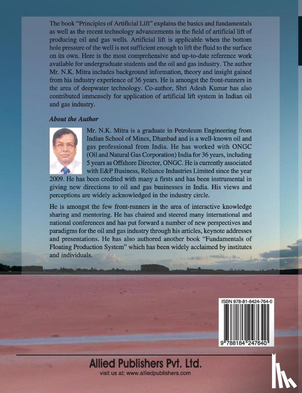 Mitra, Niladri Kumar - Principles of Artificial Lift