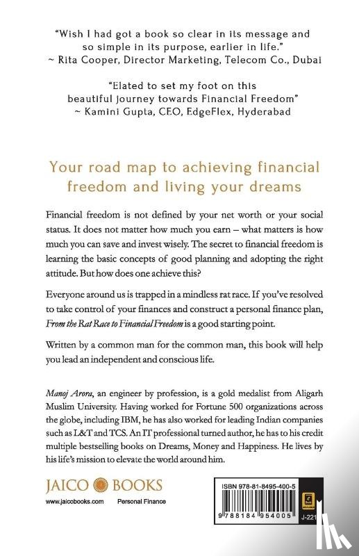 Manoj Arora - From the Rat Race to Financial Freedom