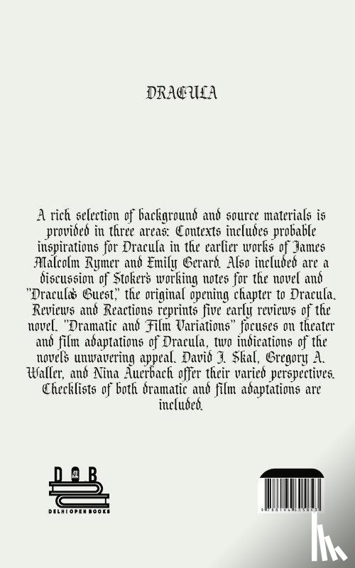 Stoker, Bram - Dracula