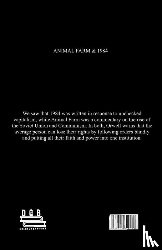 Orwell, George - 1984 And Animal Farm