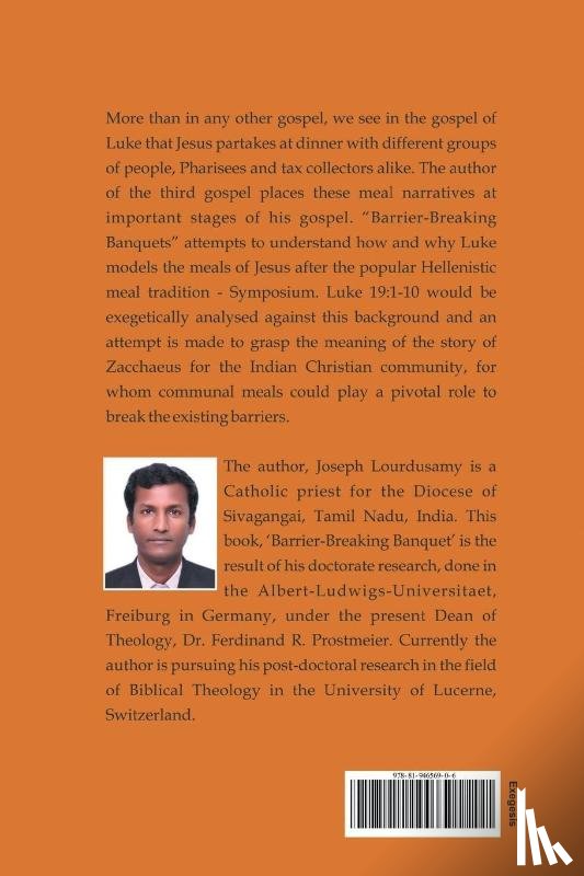 Lourdusamy, Joseph - Barrier-Breaking Banquet