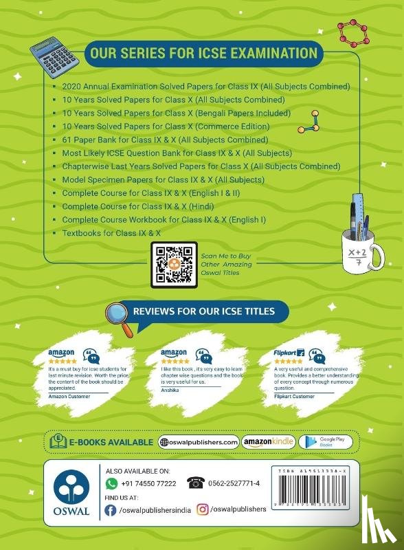 Oswal - Most Likely Question Bank for Mathematics
