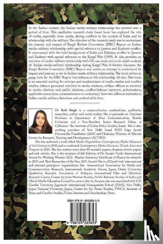 Singh, Kriti - Kargil Review Committee Report and Indian Media-Military Relationship
