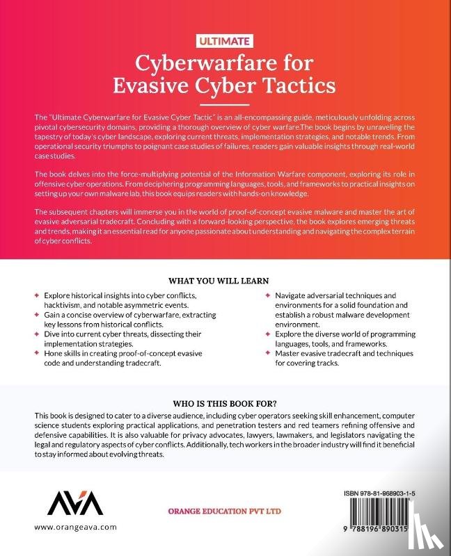Tan, Chang - Ultimate Cyberwarfare for Evasive Cyber Tactics