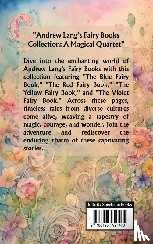 Lang, Andrew - The Fairy Books of Andrew Lang (Fairy Series Part-1) (Blue, Red , Yellow, Violet)