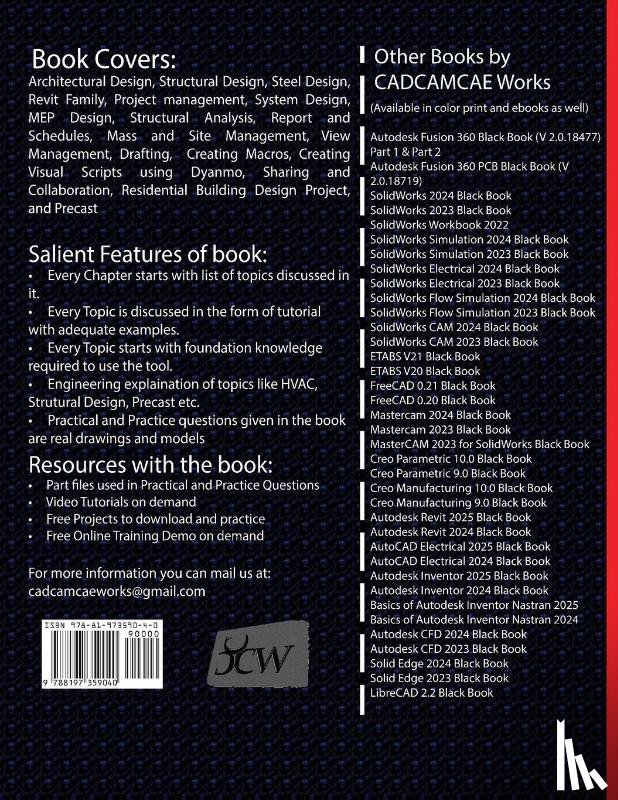 Verma, Gaurav, Weber, Matt - Autodesk Revit 2025 Black Book