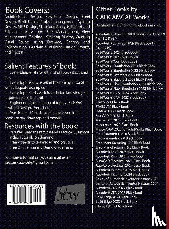 Verma, Gaurav, Weber, Matt - Autodesk Revit 2025 Black Book