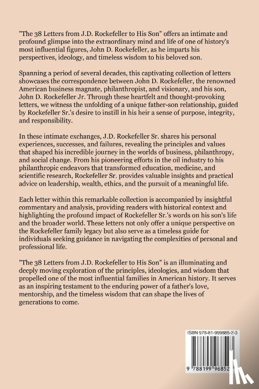 Rockefeller, J D - The 38 Letters from J.D. Rockefeller to his son