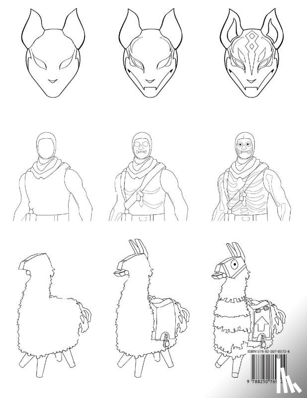 Yancey, Luella - The Official Fortnite Coloring Book