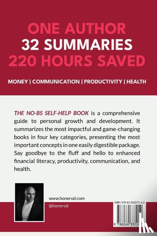 Honerod - The NO-BS Self-Help Book