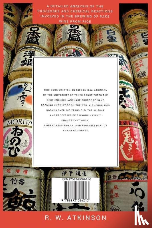 Atkinson, R W - The Chemistry of Sake Brewing