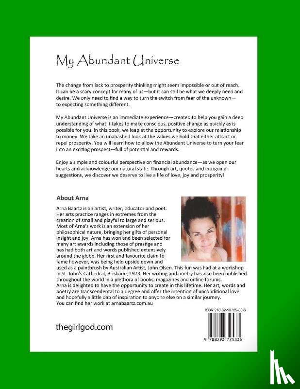 Baartz, Arna - My Abundant Universe