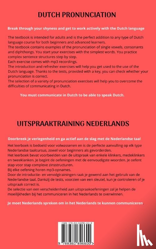 Jaskólska Schothuis, Teresa - Dutch pronunciation. Uitspraaktraining Nederlands.