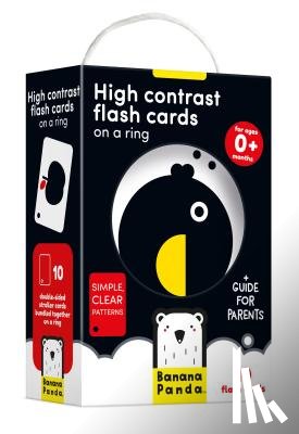Banana Panda - High Contrast Flash Cards on a