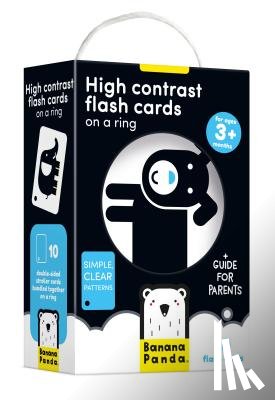 Banana Panda - High Contrast Flash Cards on a