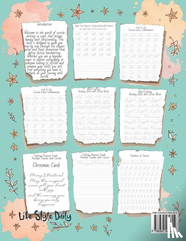 Style, Life Daily - Cursive Handwriting Workbook